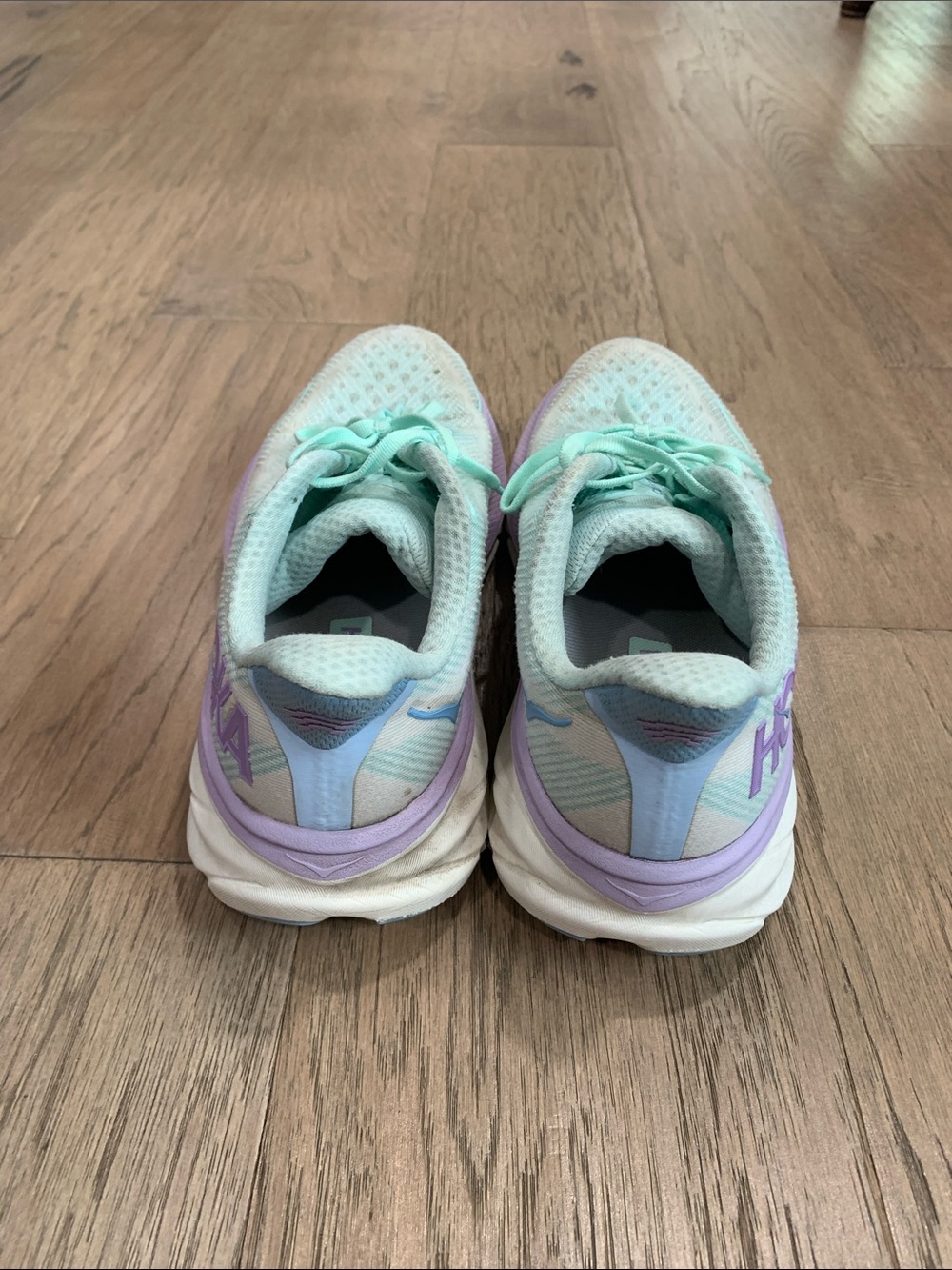 Hoka Women's Clifton 9 Sunlit Ocean Lilac Mist Size 11 - Picture 4 of 8